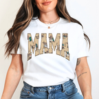 MAMA Camo Arch T-Shirt – Vintage Floral Camouflage Mom Tee