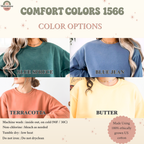 Badass Moms Club sweatshirt available in white, pepper, crimson, and orchid colors