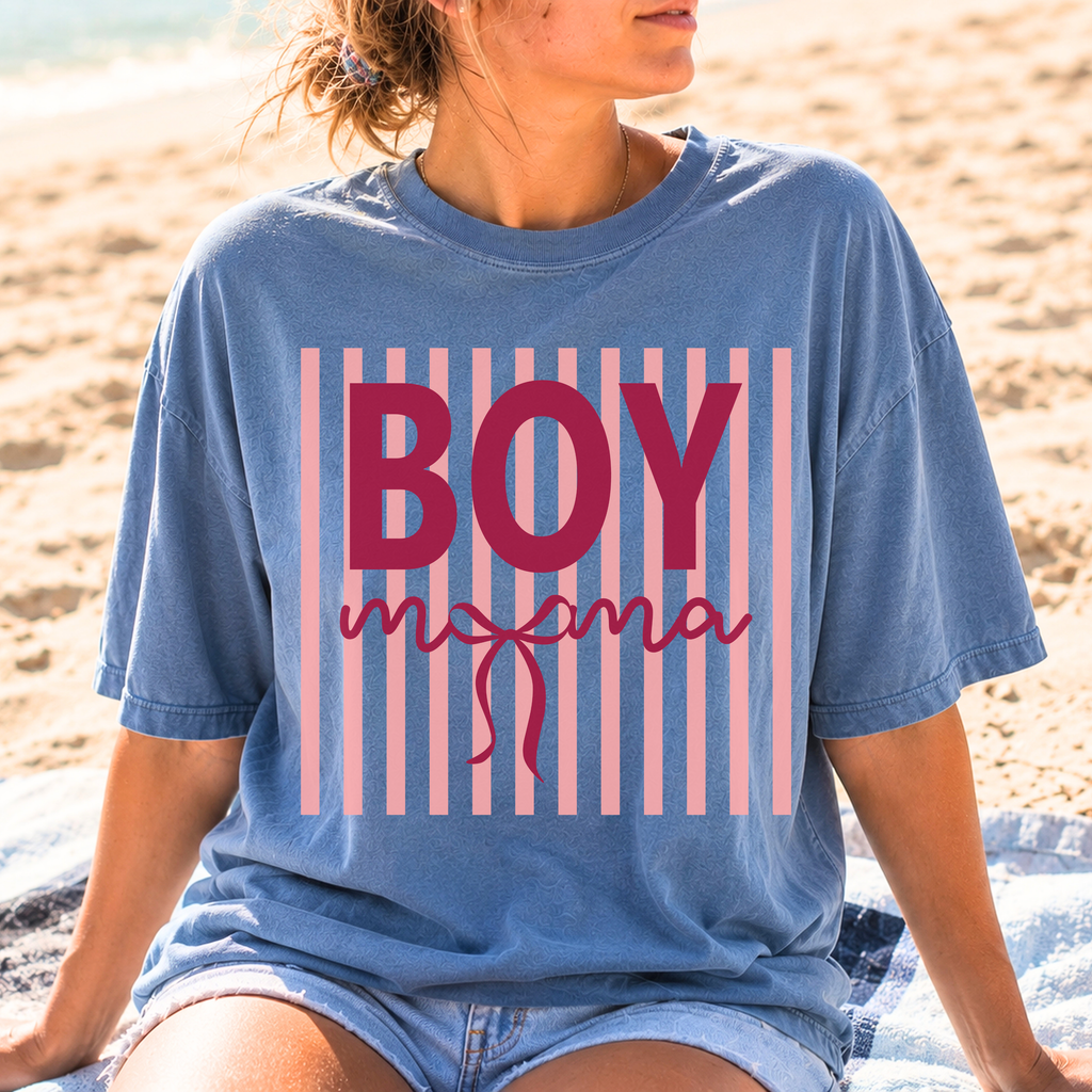 Blue Jean Boy Mama shirt soft graphic tee