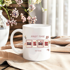 Cute mama coffee mug for mom, mother’s day gift idea, new mom gift, aesthetic mug for moms, first time mom present