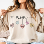 Sand mama sweatshirt for women, cozy mom crewneck, Mother’s Day gift for mom, cute pastel heart mom shirt aesthetic outfit