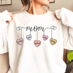 White mama sweatshirt cute mom shirt, aesthetic mom outfit, Mother’s Day gift for mom, cozy women crewneck sweatshirt