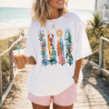 Ocean Life Comfort Colors 1717 T-Shirt featuring sea turtle, lobster, coral and coastal beach design