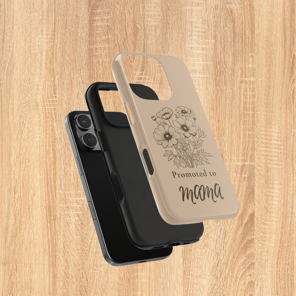 Protective floral iPhone case promoted to mama design durable shockproof phone cover for moms
