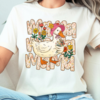 Woman wearing silly goose mama shirt casual mom outfit cute funny Mother’s Day tee