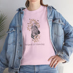 Light pink zebra maternity t shirt Striped and Glow pregnancy graphic tee soft mom to be gift